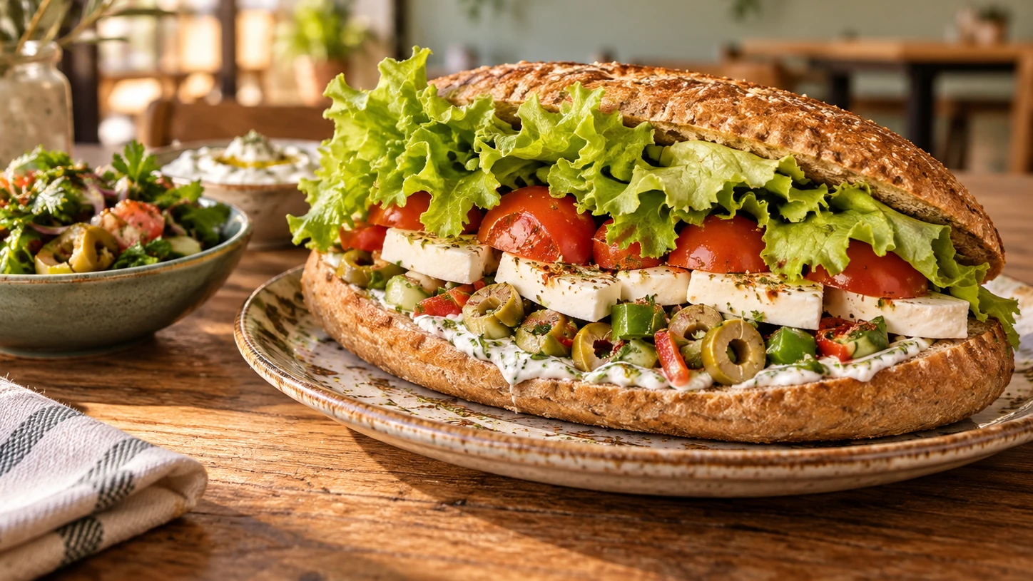 Zen Sandviç & Meze'de özenle hazırlanmış dolu sandviç
